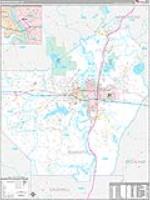Ouachita Parish (), La Carrier Route Wall Map