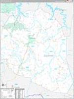 Overton, Tn Carrier Route Wall Map