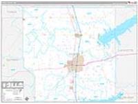 Panola, Ms Carrier Route Wall Map