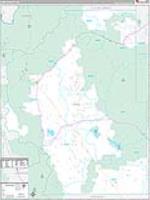 Park, Co Carrier Route Wall Map