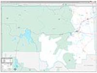 Park, Wy Carrier Route Wall Map