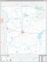 Parke, In Carrier Route Wall Map
