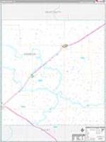 Parmer, Tx Carrier Route Wall Map