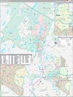 Passaic, Nj Carrier Route Wall Map