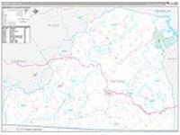 Patrick, Va Carrier Route Wall Map