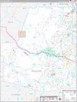 Paulding, Ga Carrier Route Wall Map
