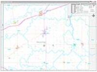 Paulding, Oh Carrier Route Wall Map