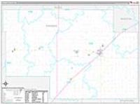 Pawnee, Ks Carrier Route Wall Map
