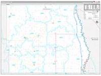 Pembina, Nd Wall Map Zip Code