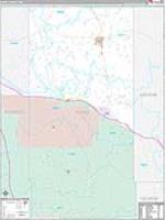 Perry, Ms Carrier Route Wall Map
