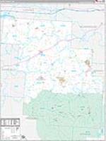 Perry, Oh Carrier Route Wall Map