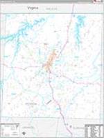 Person, Nc Carrier Route Wall Map