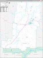 Phillips, Mt Carrier Route Wall Map
