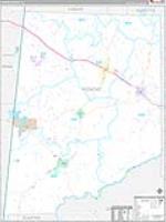 Pickens, Al Carrier Route Wall Map