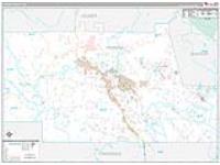 Pickens, Ga Carrier Route Wall Map