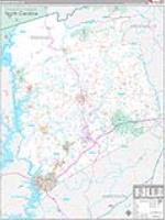 Pickens, Sc Carrier Route Wall Map