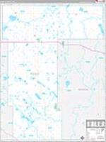 Pierce, Nd Wall Map Zip Code