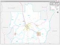 Pike, Al Carrier Route Wall Map