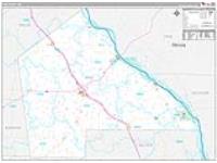 Pike, Mo Carrier Route Wall Map