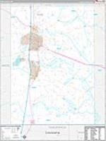 Pike, Ms Carrier Route Wall Map