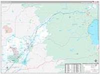 Placer, Ca Carrier Route Wall Map