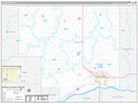 Platte, Ne Wall Map Zip Code