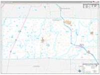 Poinsett, Ar Carrier Route Wall Map