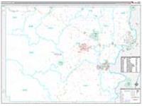 Polk, Or Wall Map Zip Code