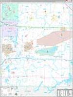 Portage, Oh Carrier Route Wall Map