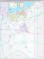 Porter, In Carrier Route Wall Map