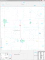 Poweshiek, Ia Carrier Route Wall Map