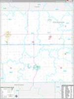 Poweshiek, Ia Carrier Route Wall Map