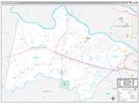 Powhatan, Va Carrier Route Wall Map