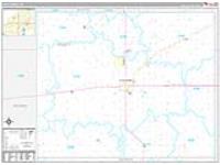 Pratt, Ks Carrier Route Wall Map