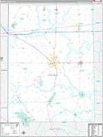 Preble, Oh Carrier Route Wall Map