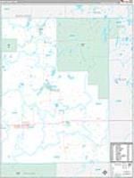 Price, Wi Carrier Route Wall Map