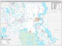 Putnam, Fl Wall Map Zip Code