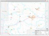Putnam, Oh Carrier Route Wall Map