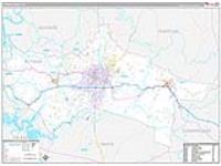 Putnam, Tn Carrier Route Wall Map