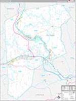 Putnam, Wv Carrier Route Wall Map