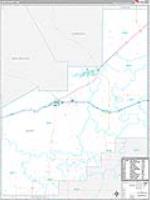 Quay, Nm Carrier Route Wall Map