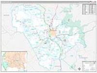 Raleigh, Wv Carrier Route Wall Map