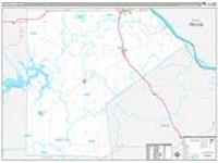 Ralls, Mo Carrier Route Wall Map