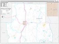 Randolph, Ga Carrier Route Wall Map