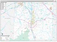 Randolph, Nc Carrier Route Wall Map