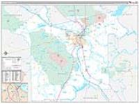 Rapides Parish (), La Carrier Route Wall Map