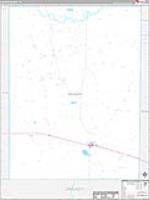 Reagan, Tx Carrier Route Wall Map