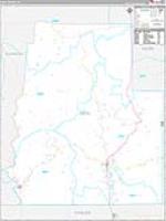 Real, Tx Carrier Route Wall Map