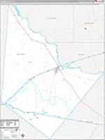 Reeves, Tx Carrier Route Wall Map