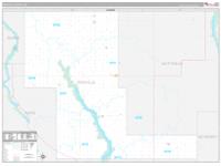 Renville, Nd Wall Map